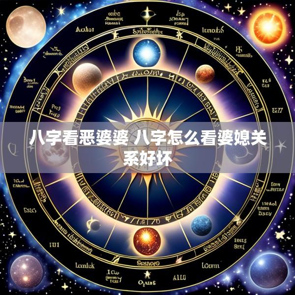 八字看恶婆婆 八字怎么看婆媳关系好坏