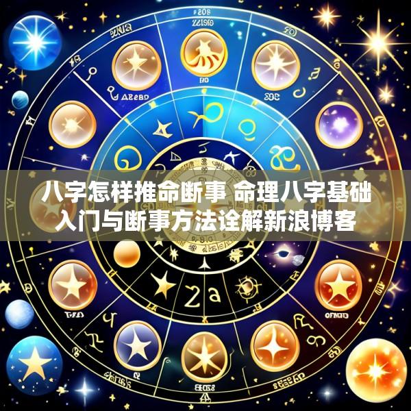 八字怎样推命断事 命理八字基础入门与断事方法诠解新浪博客