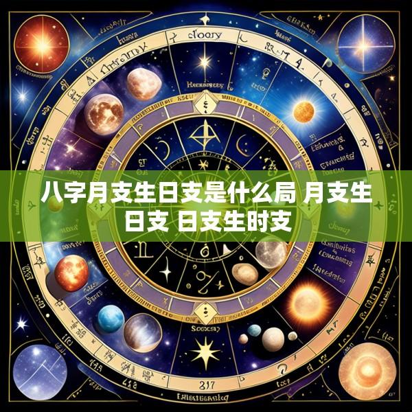 八字月支生日支是什么局 月支生日支 日支生时支