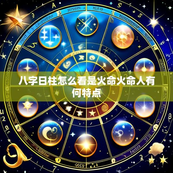 八字日柱怎么看是火命火命人有何特点