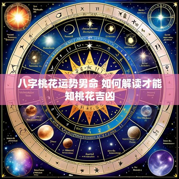 八字桃花运势男命 如何解读才能知桃花吉凶