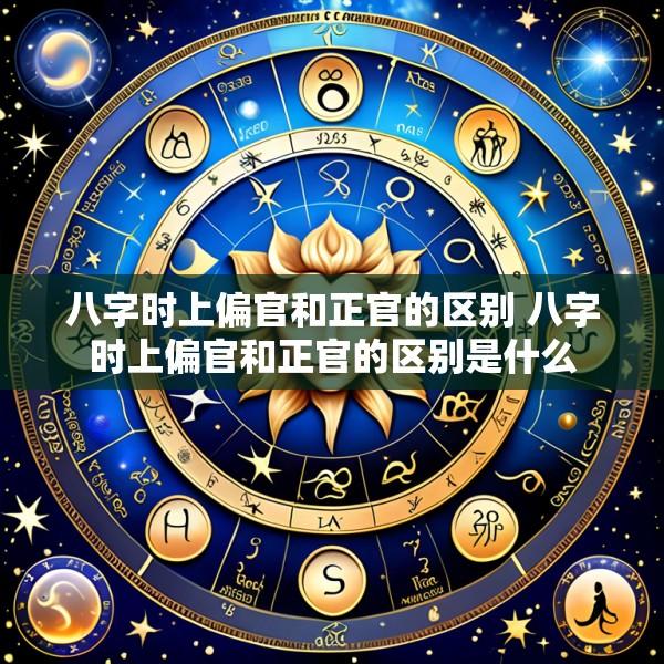 八字时上偏官和正官的区别 八字时上偏官和正官的区别是什么