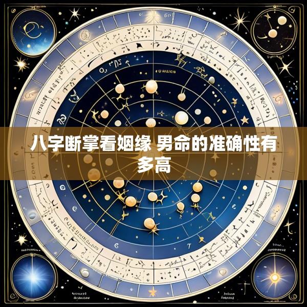八字断掌看姻缘 男命的准确性有多高