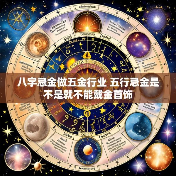 八字忌金做五金行业 五行忌金是不是就不能戴金首饰