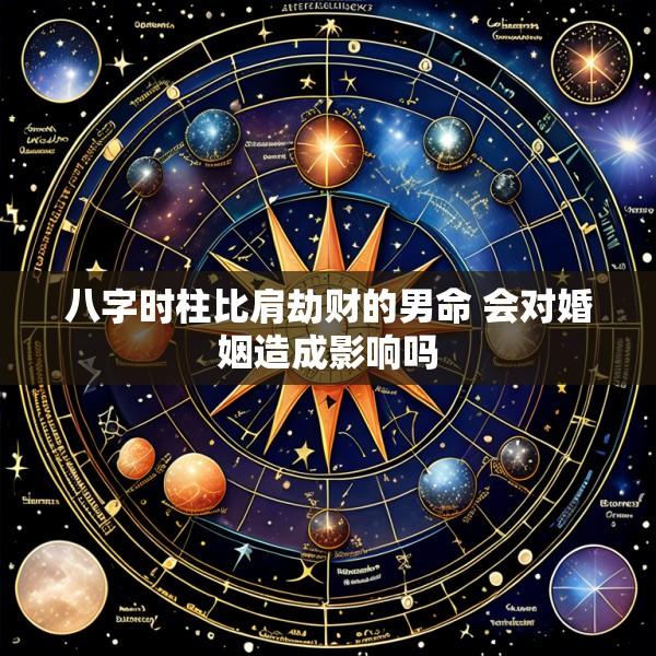 八字时柱比肩劫财的男命 会对婚姻造成影响吗