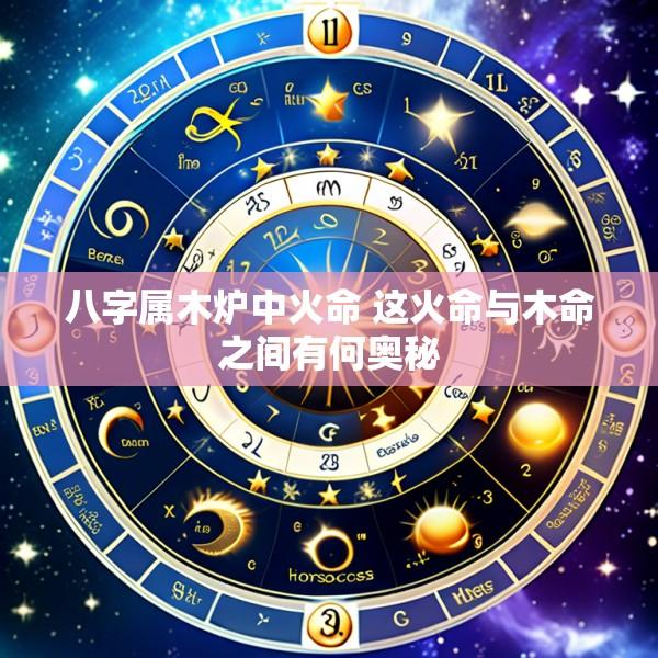 八字属木炉中火命 这火命与木命之间有何奥秘