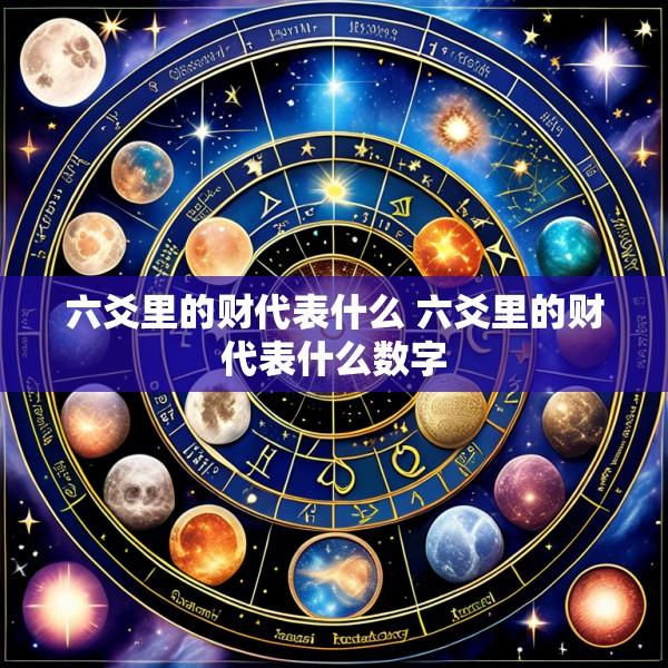 六爻里的财代表什么 六爻里的财代表什么数字