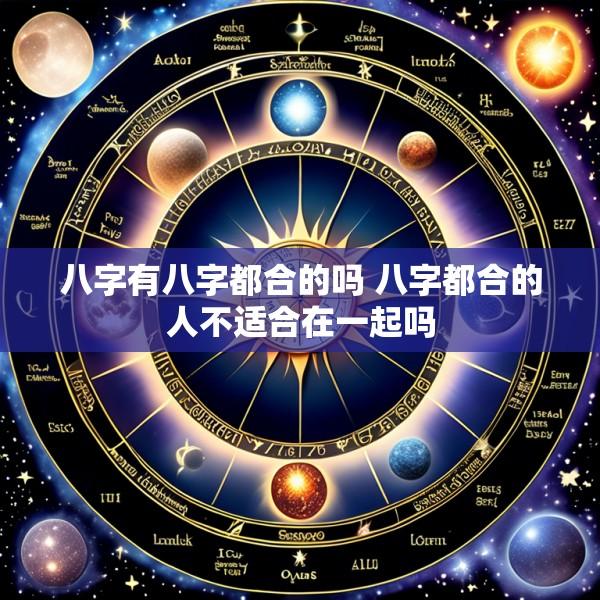 八字有八字都合的吗 八字都合的人不适合在一起吗