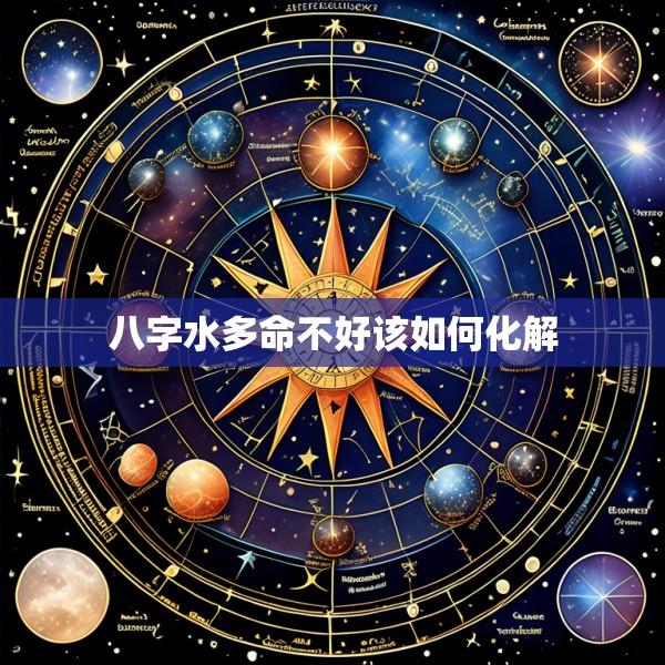 八字水多命不好该如何化解