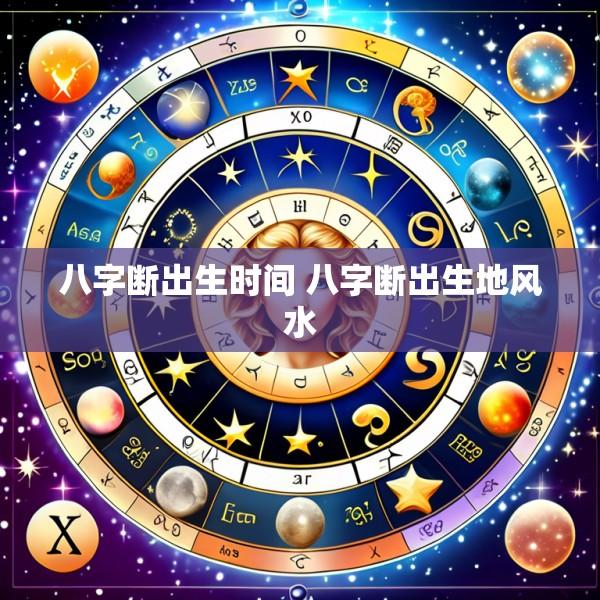 八字断出生时间 八字断出生地风水