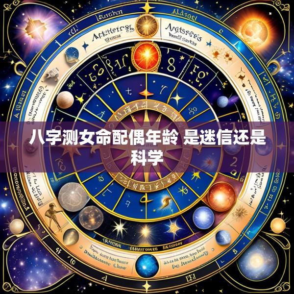 八字测女命配偶年龄 是迷信还是科学