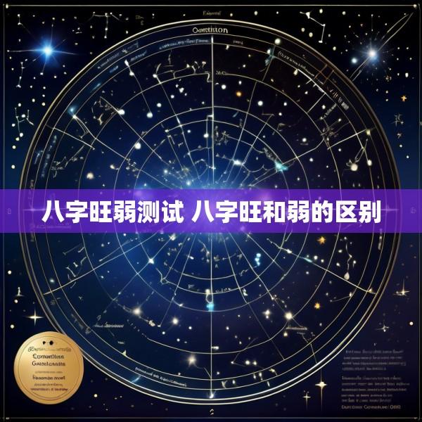 八字旺弱测试 八字旺和弱的区别