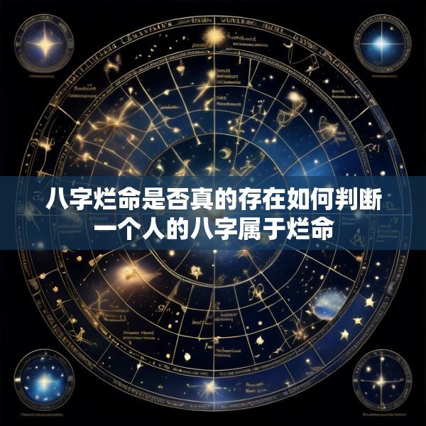 八字烂命是否真的存在如何判断一个人的八字属于烂命
