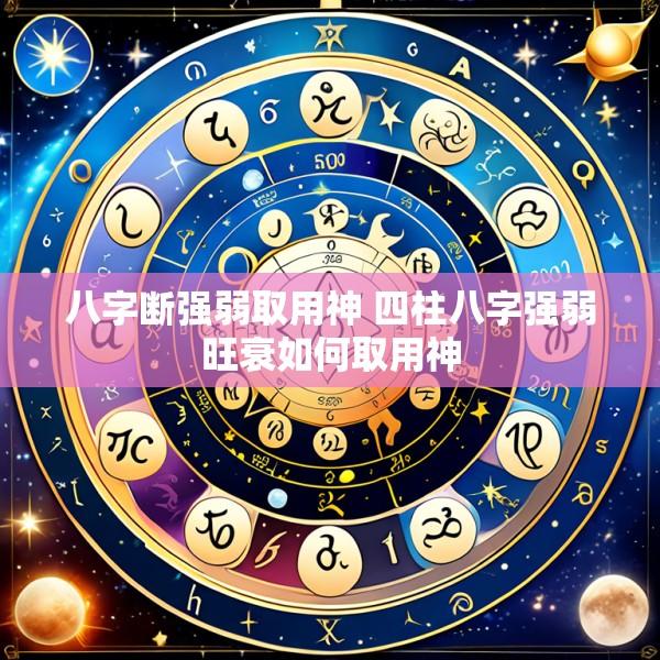 八字断强弱取用神 四柱八字强弱旺衰如何取用神