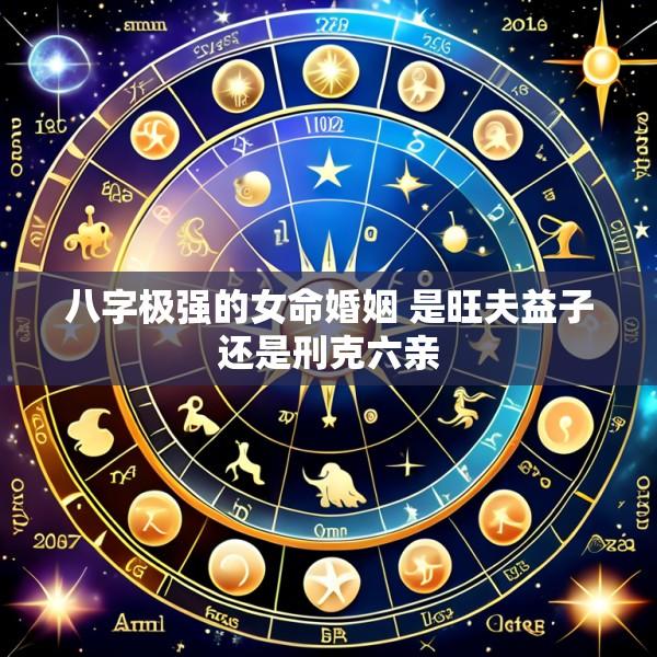 八字极强的女命婚姻 是旺夫益子还是刑克六亲