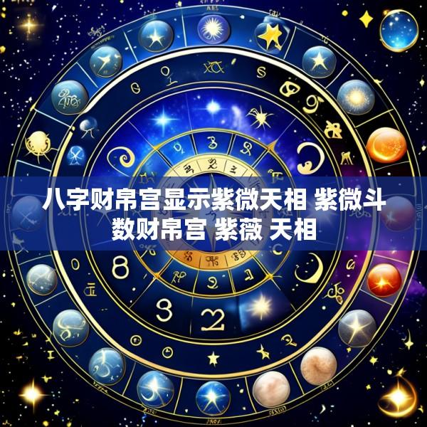 八字财帛宫显示紫微天相 紫微斗数财帛宫 紫薇 天相