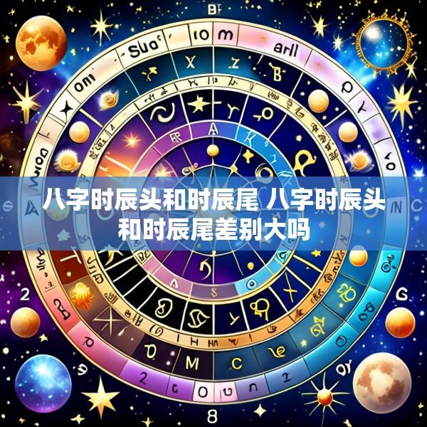 八字时辰头和时辰尾 八字时辰头和时辰尾差别大吗