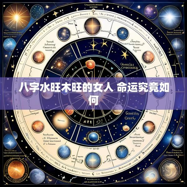 八字水旺木旺的女人 命运究竟如何
