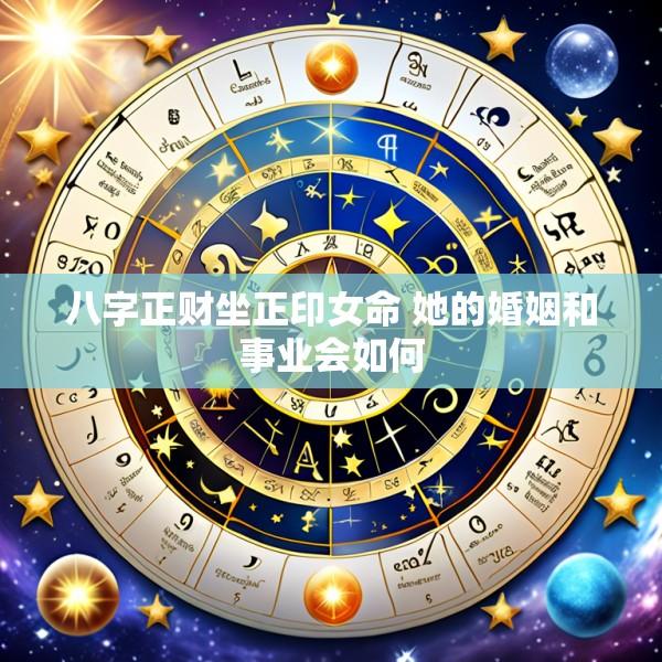八字正财坐正印女命 她的婚姻和事业会如何