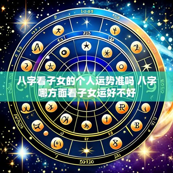 八字看子女的个人运势准吗 八字哪方面看子女运好不好