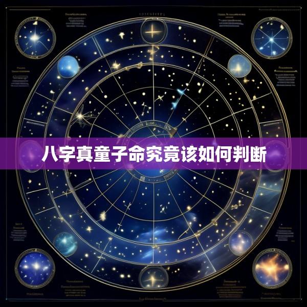八字真童子命究竟该如何判断