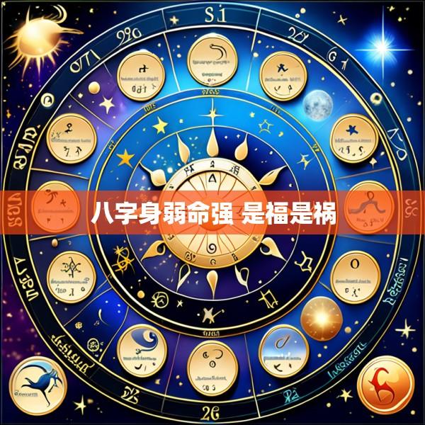 八字身弱命强 是福是祸