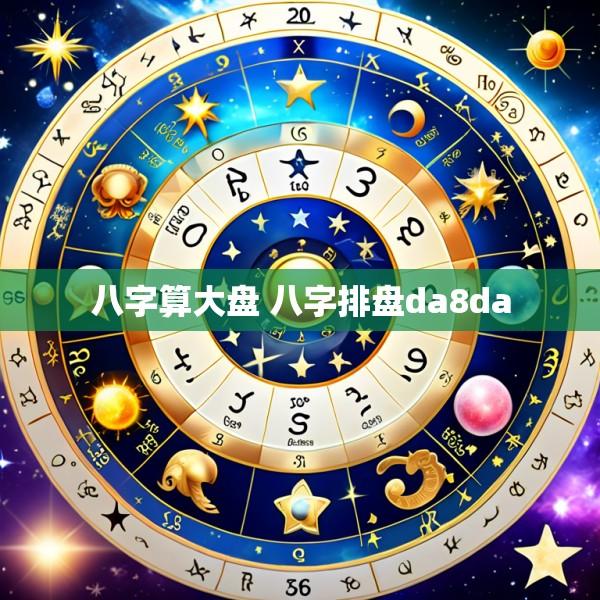 八字算大盘 八字排盘da8da