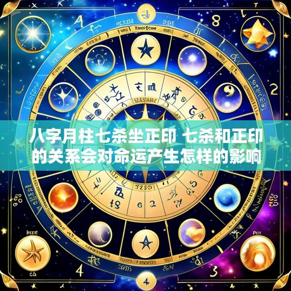 八字月柱七杀坐正印 七杀和正印的关系会对命运产生怎样的影响