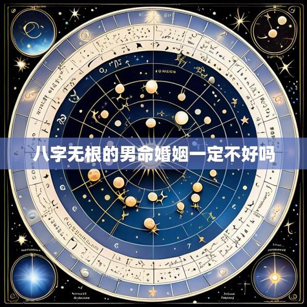 八字无根的男命婚姻一定不好吗