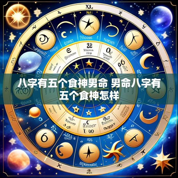 八字有五个食神男命 男命八字有五个食神怎样