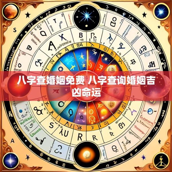 八字查婚姻免费 八字查询婚姻吉凶命运