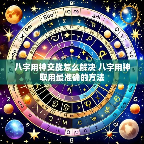 八字用神交战怎么解决 八字用神取用最准确的方法