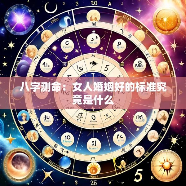 八字测命：女人婚姻好的标准究竟是什么