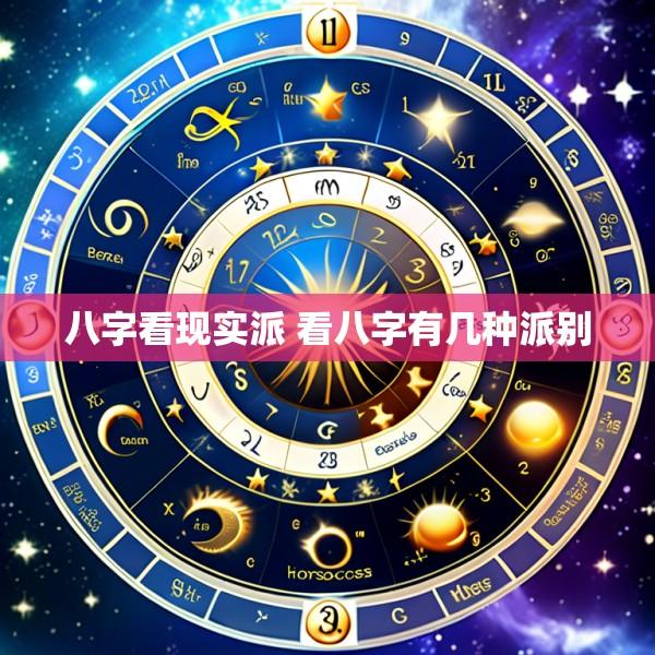 八字看现实派 看八字有几种派别