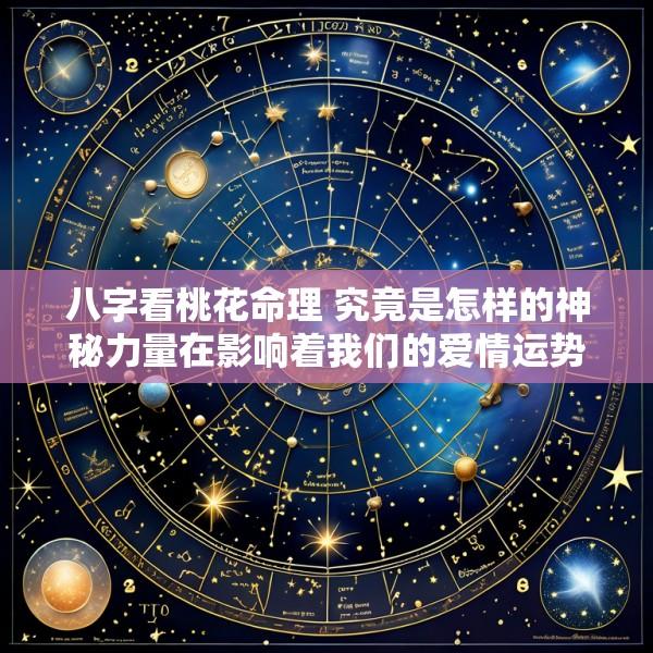 八字看桃花命理 究竟是怎样的神秘力量在影响着我们的爱情运势
