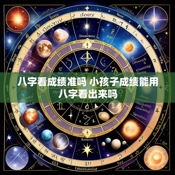 八字看成绩准吗 小孩子成绩能用八字看出来吗