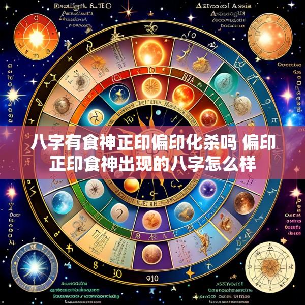 八字有食神正印偏印化杀吗 偏印正印食神出现的八字怎么样