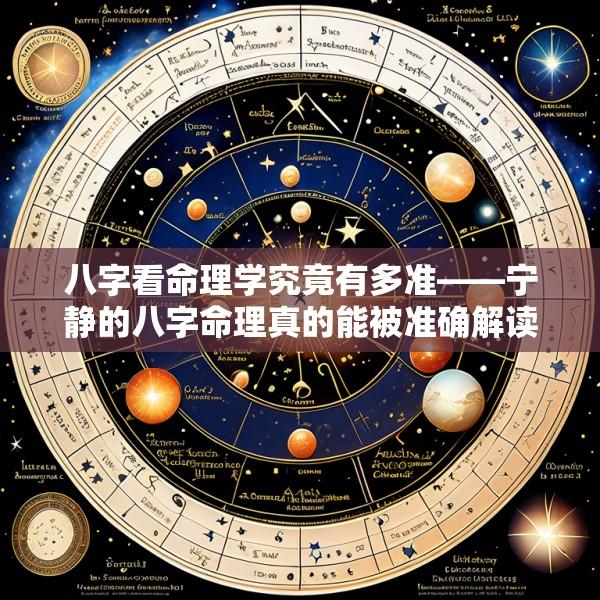 八字看命理学究竟有多准——宁静的八字命理真的能被准确解读吗