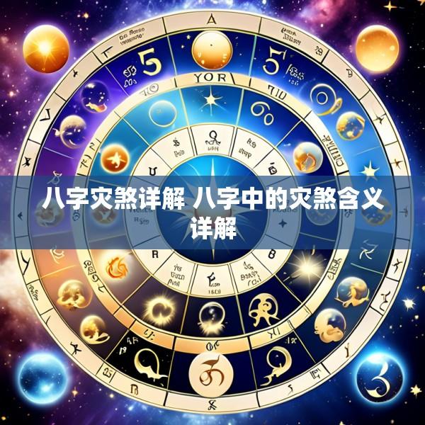 八字灾煞详解 八字中的灾煞含义详解
