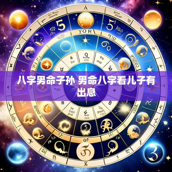 八字男命子孙 男命八字看儿子有出息