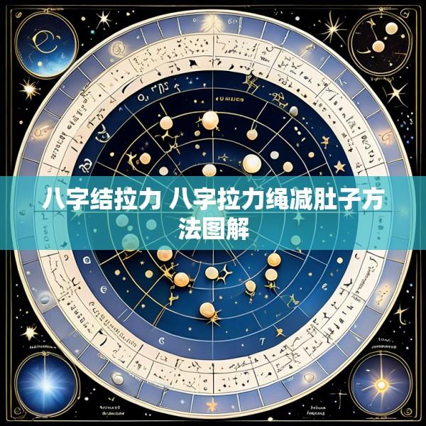 八字结拉力 八字拉力绳减肚子方法图解