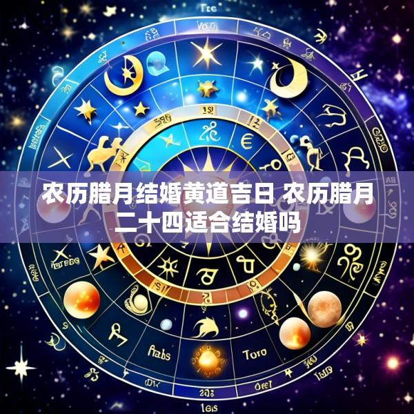 农历腊月结婚黄道吉日 农历腊月二十四适合结婚吗