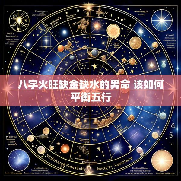 八字火旺缺金缺水的男命 该如何平衡五行