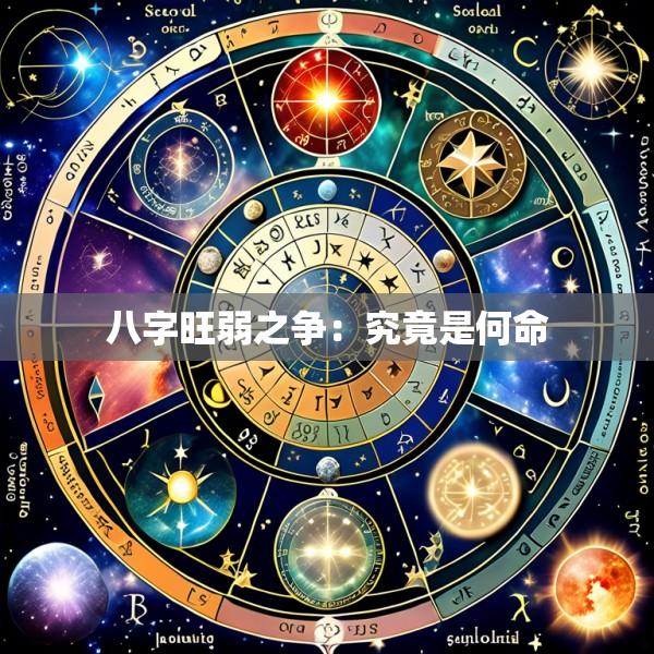 八字旺弱之争：究竟是何命