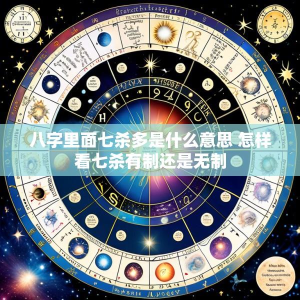 八字里面七杀多是什么意思 怎样看七杀有制还是无制