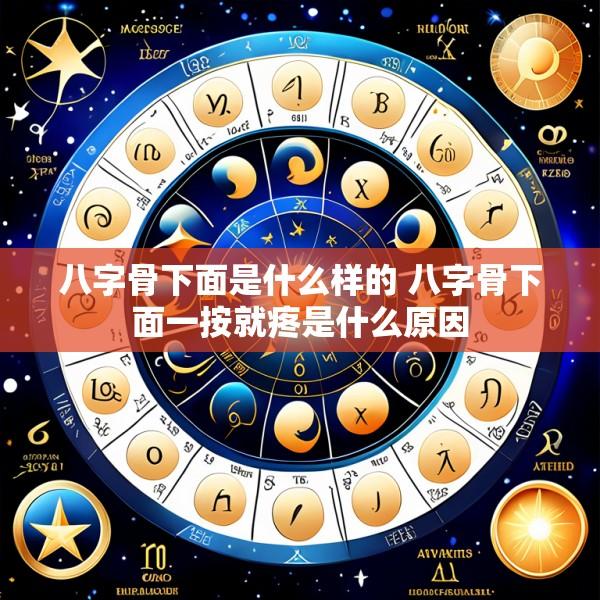 八字骨下面是什么样的 八字骨下面一按就疼是什么原因
