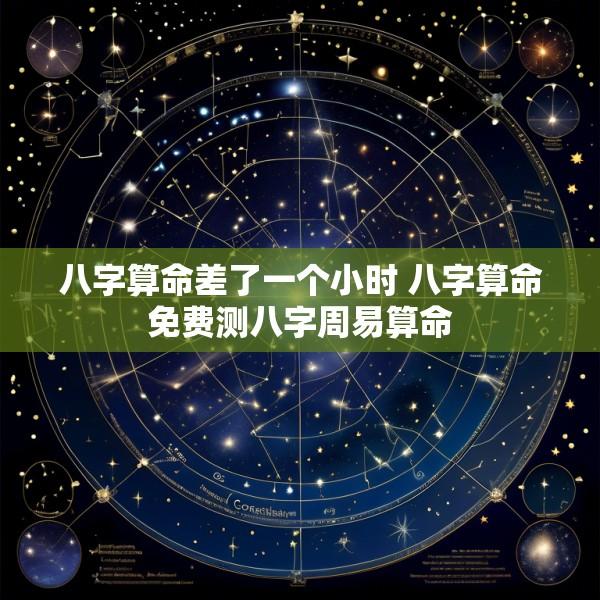 八字算命差了一个小时 八字算命免费测八字周易算命