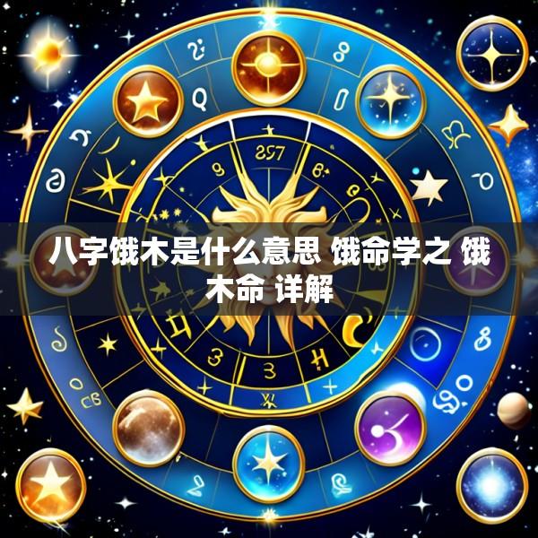 八字饿木是什么意思 饿命学之 饿木命 详解