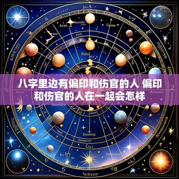 八字里边有偏印和伤官的人 偏印和伤官的人在一起会怎样