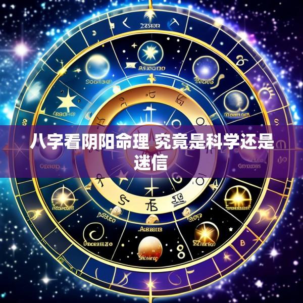 八字看阴阳命理 究竟是科学还是迷信